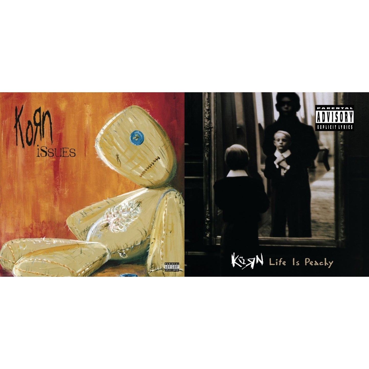 Korn - Life Is Peachy & Issues (Explicit) - CD Bundle
