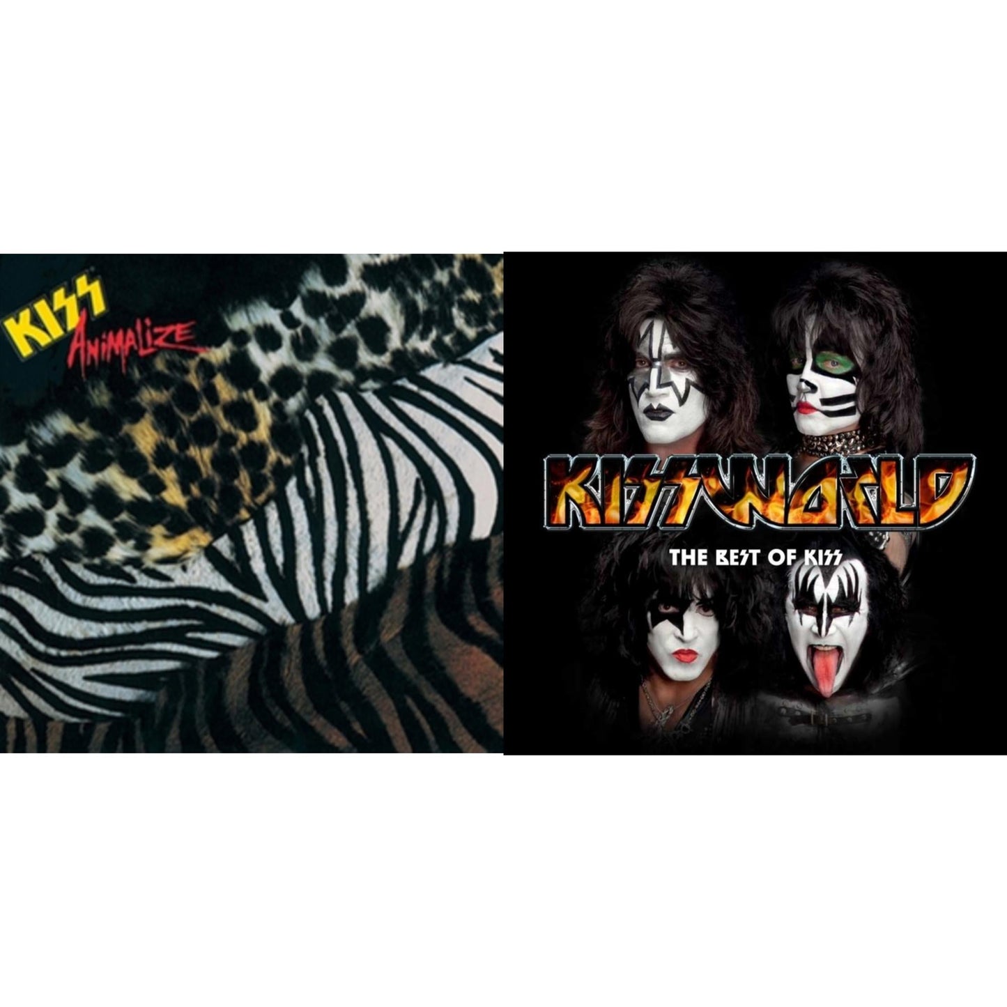 Animalize & Kissworld - The Best Of Kiss (2 LP)
