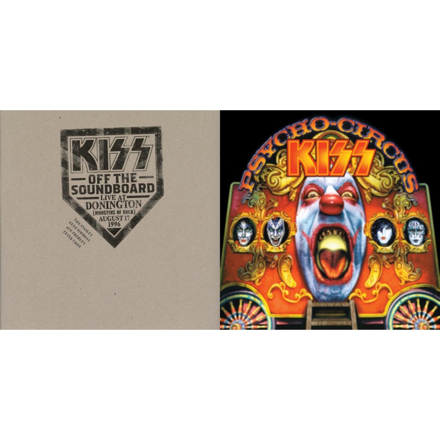 Kiss Off The Soundboard: Donington 1996 (Live) (3LP) & Psycho Circus