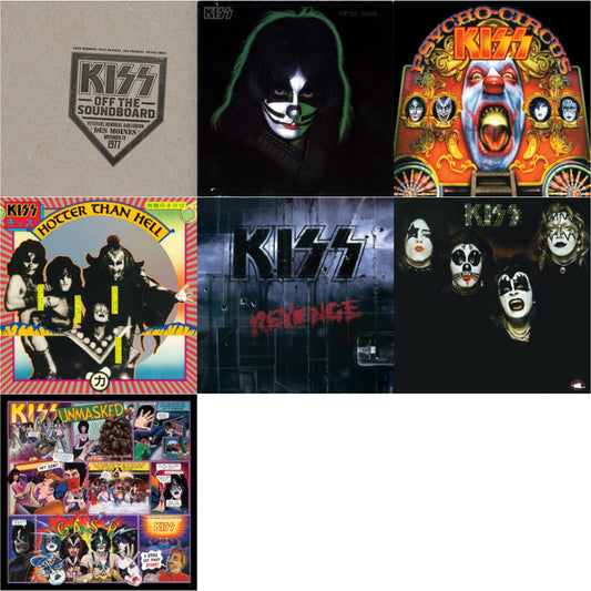 Kiss Off The Soundboard: Live In Des Moines (2LP) & Kiss & Revenge & Hotter Than Hell & Psycho Circus & Unmasked & Peter Criss