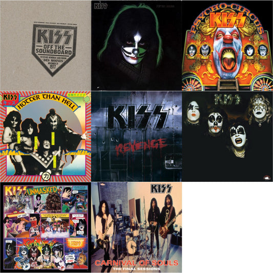 Kiss Off The Soundboard: Live In Des Moines (2LP) & Kiss & Revenge & Hotter Than Hell & Psycho Circus & Unmasked & Carnival Of Souls & Peter Criss