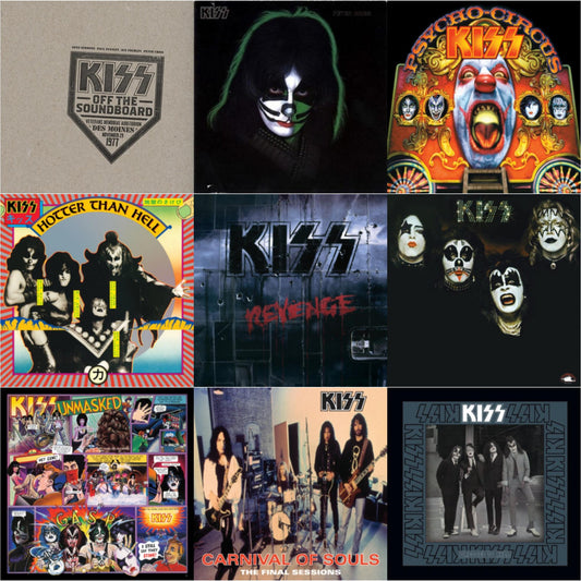 Kiss Off The Soundboard: Live In Des Moines (2LP) & Kiss & Revenge & Hotter Than Hell & Psycho Circus & Unmasked & Dressed To Kill & Carnival Of Souls & Peter Criss