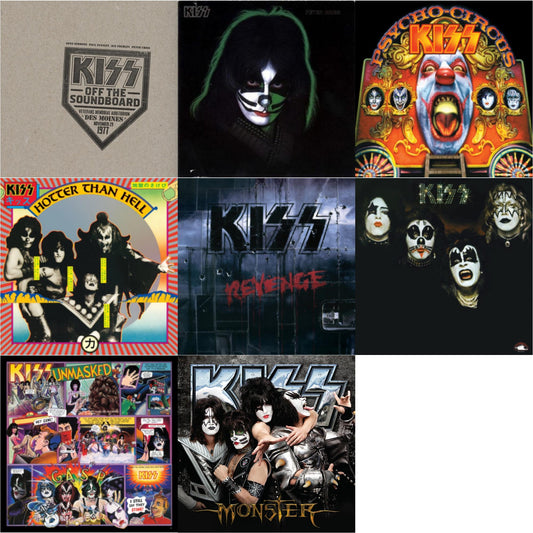 Kiss Off The Soundboard: Live In Des Moines (2LP) & Monster & Kiss & Revenge & Hotter Than Hell & Psycho Circus & Unmasked & Peter Criss