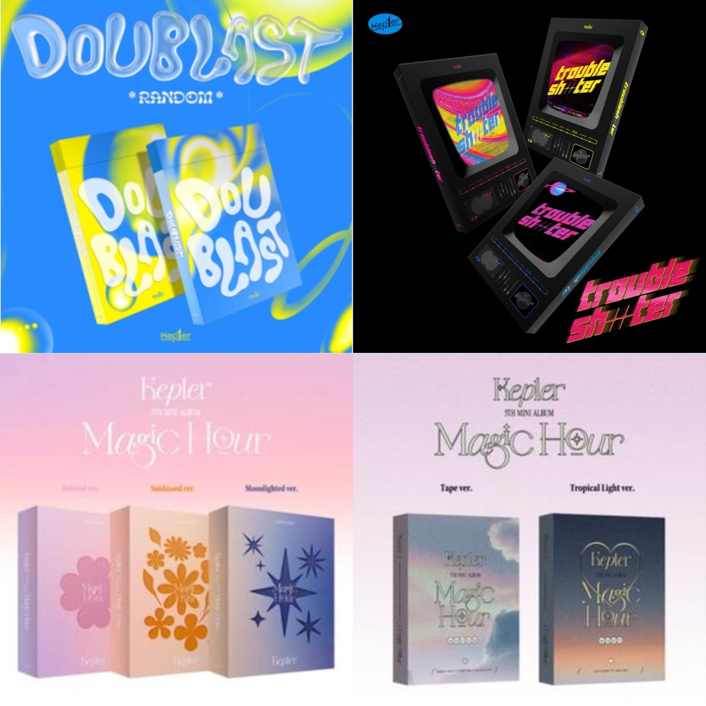 Doublast & Troubleshooter & Magic Hour (5Th Mini Album) & Magic Hour Unit Ver. (5Th Mini Album)