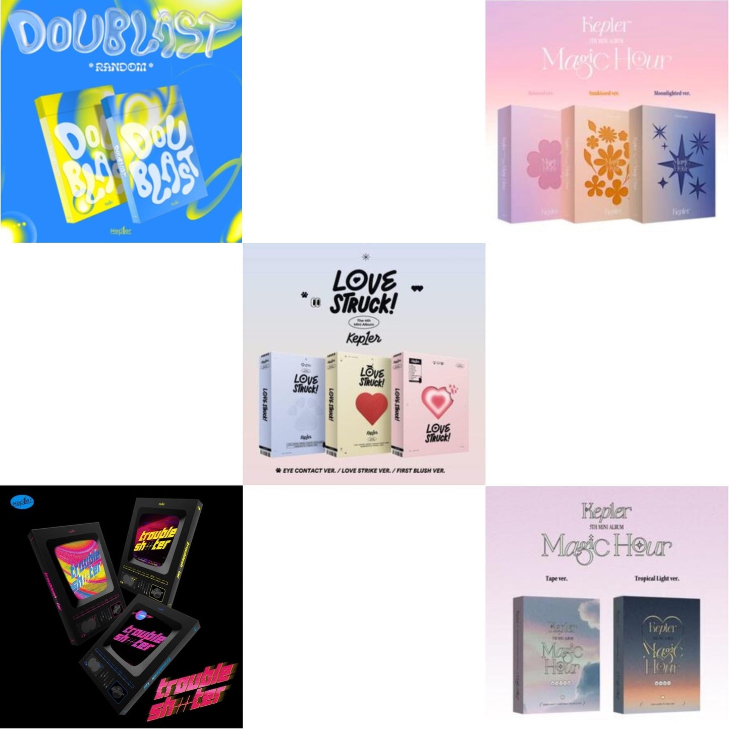 Doublast & Troubleshooter & Lovestruck! (4Th Mini Album) & Magic Hour (5Th Mini Album) & Magic Hour Unit Ver. (5Th Mini Album)