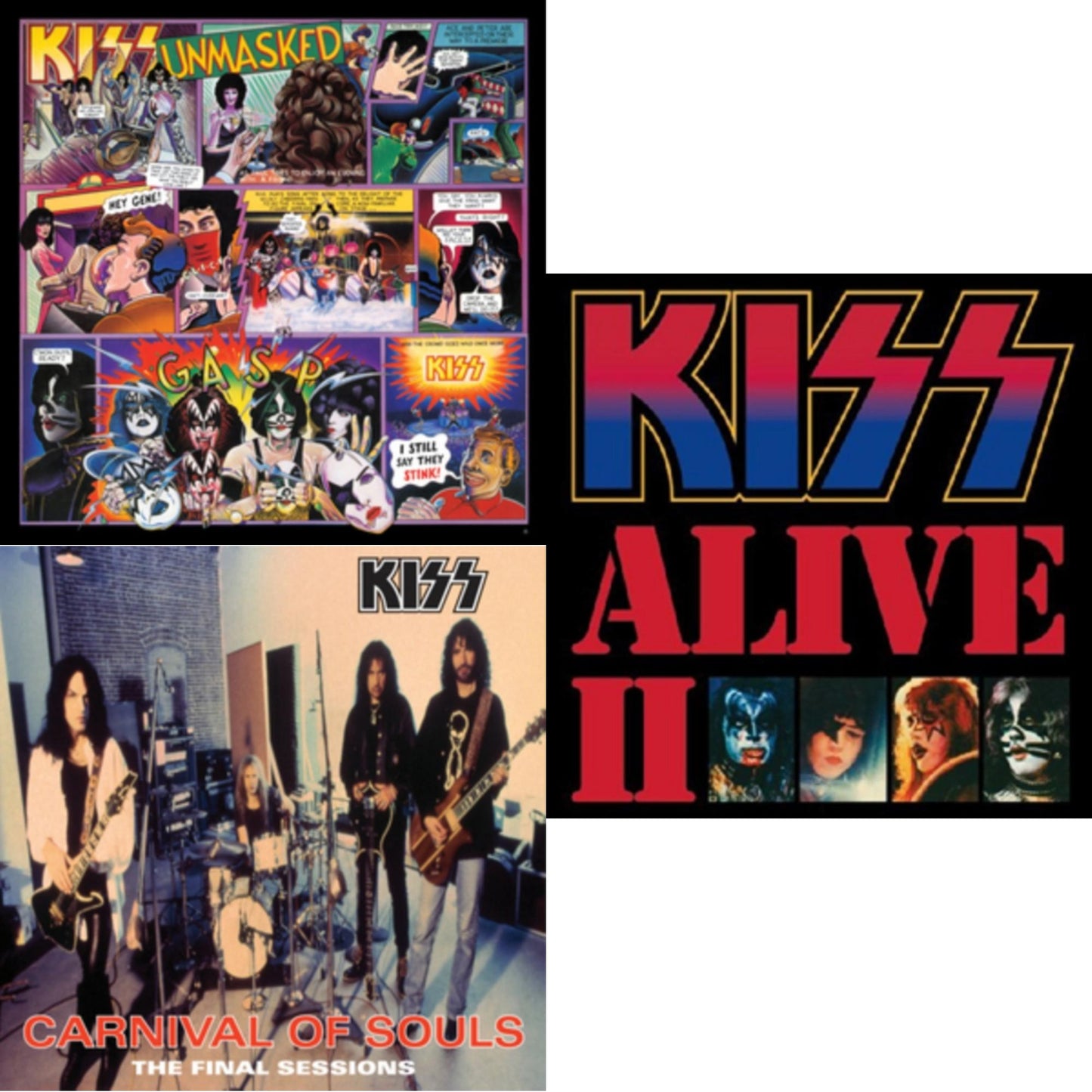 Unmasked & Carnival Of Souls & Alive Ii