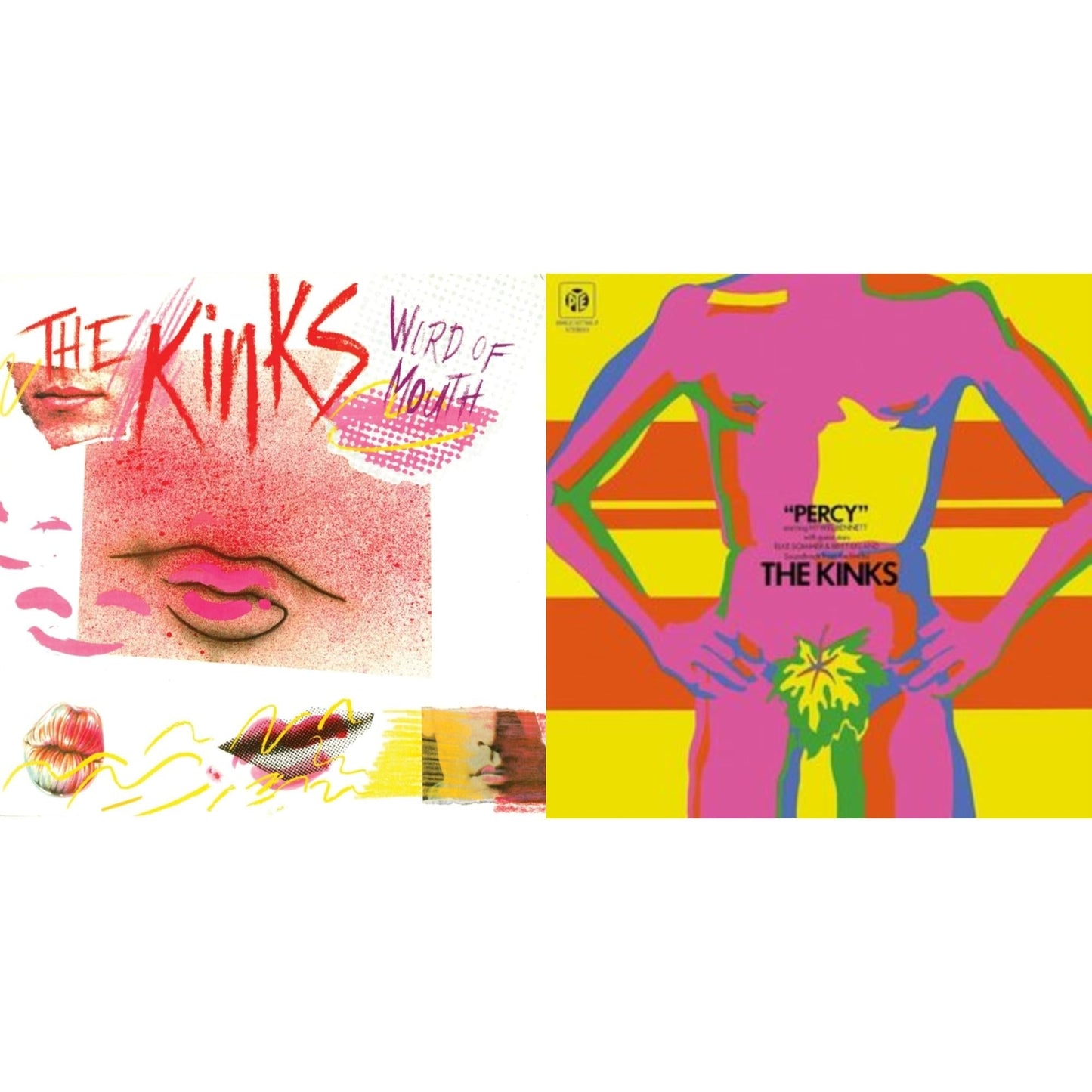 Kinks - Percy & Word Of Mouth (180G/Red LP Vinyl/Limited Edition/Gatefold Cover & Poster)