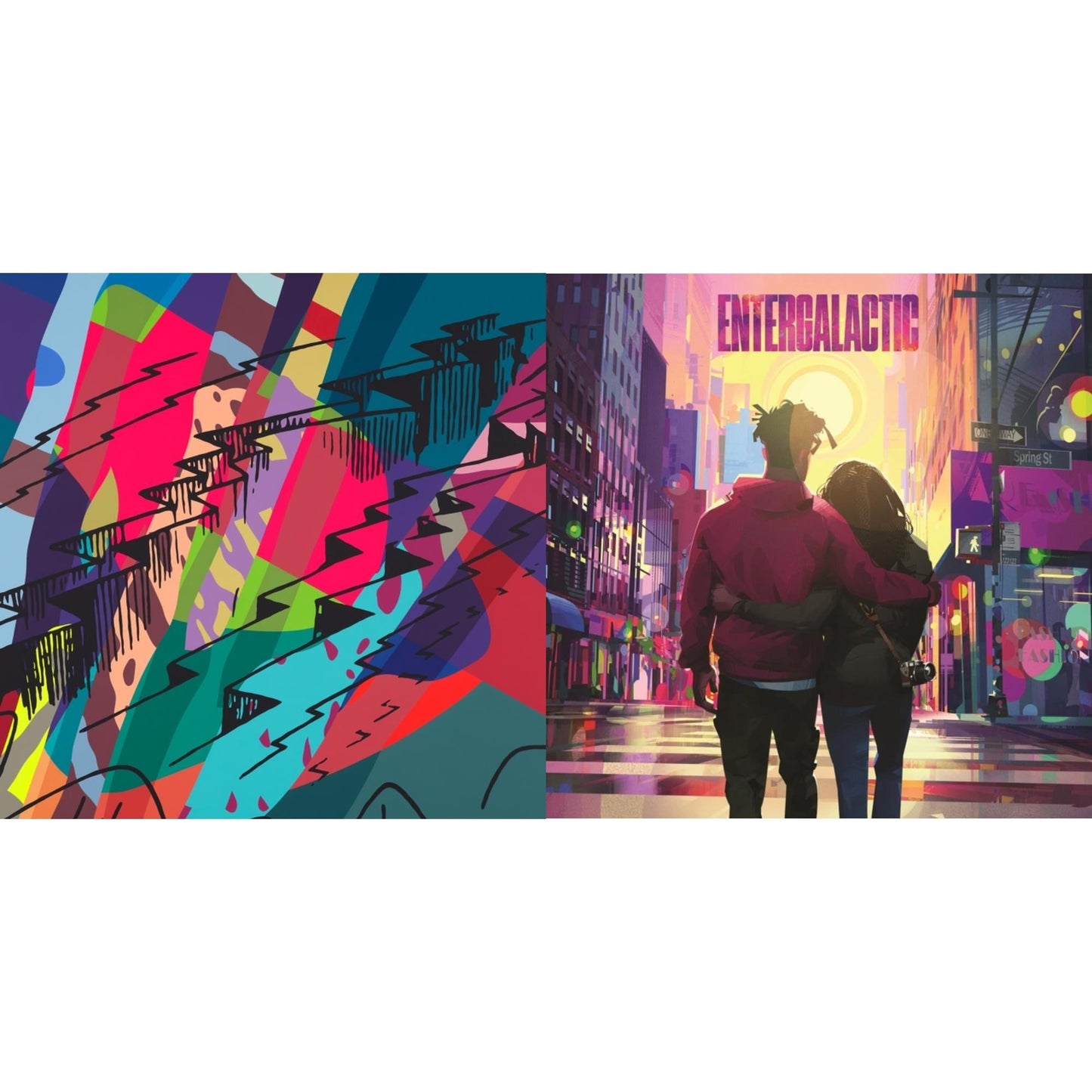 Entergalactic (X) & Insano (X) (Translucent Red Vinyl/2LP)