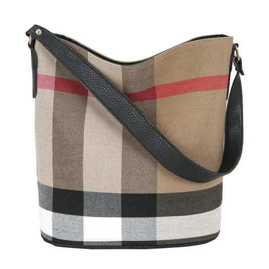 Tote Bag for Women Designer Handbags Plaid Womens Purses and Bucket bag Canvas tote handbags black shoulder women designer