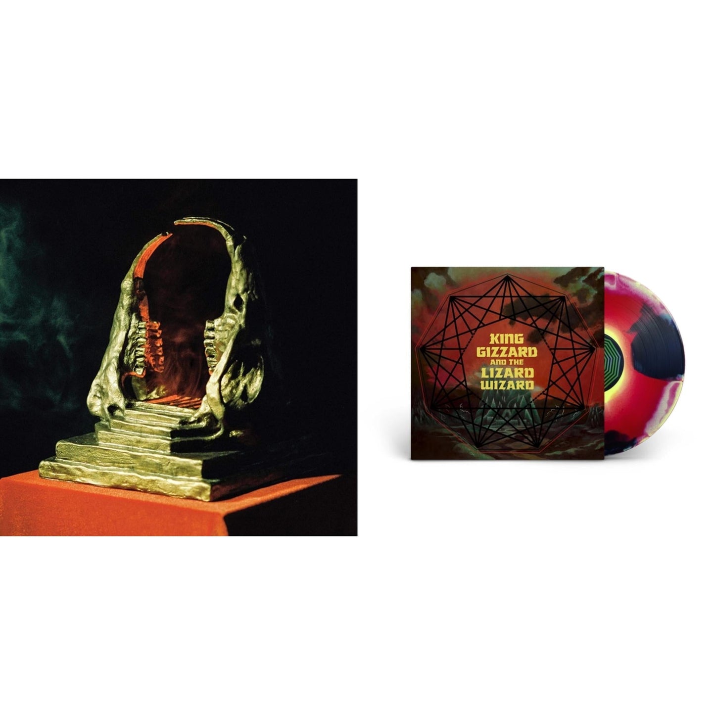 Infest The Rats' Nest (Red/Black LP Vinyl) & Nonagon Infinity (Yellow/Red/Black LP Vinyl)