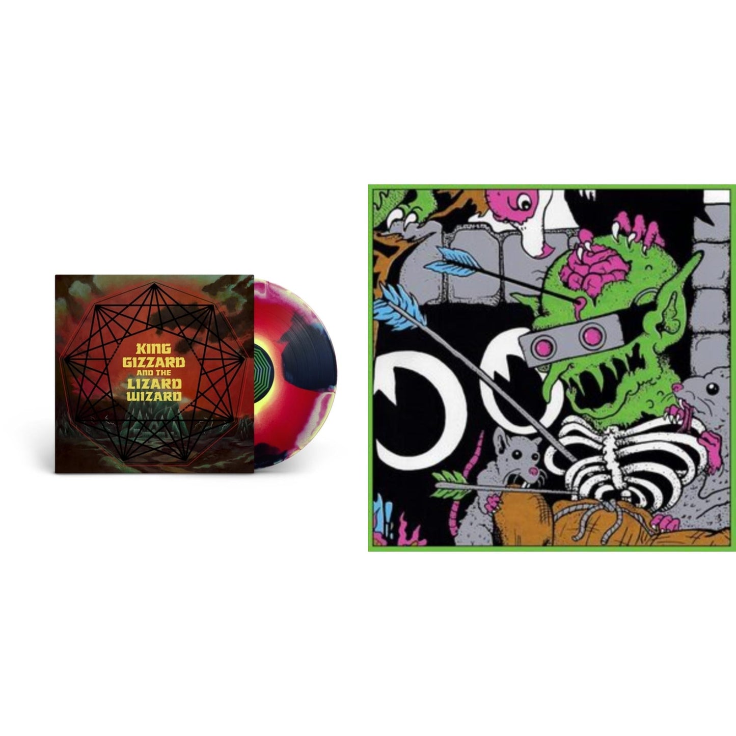 Live In Brussels '19 (140G/3LP) & Nonagon Infinity (Yellow/Red/Black LP Vinyl)