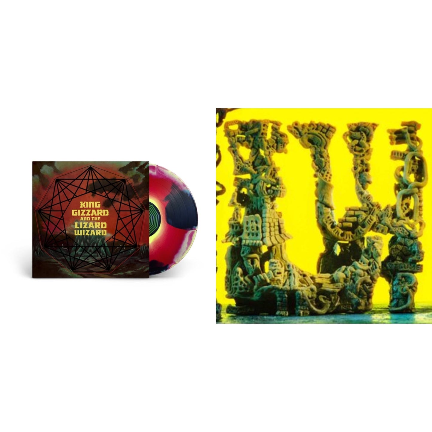 L.W. & Nonagon Infinity (Yellow/Red/Black LP Vinyl)