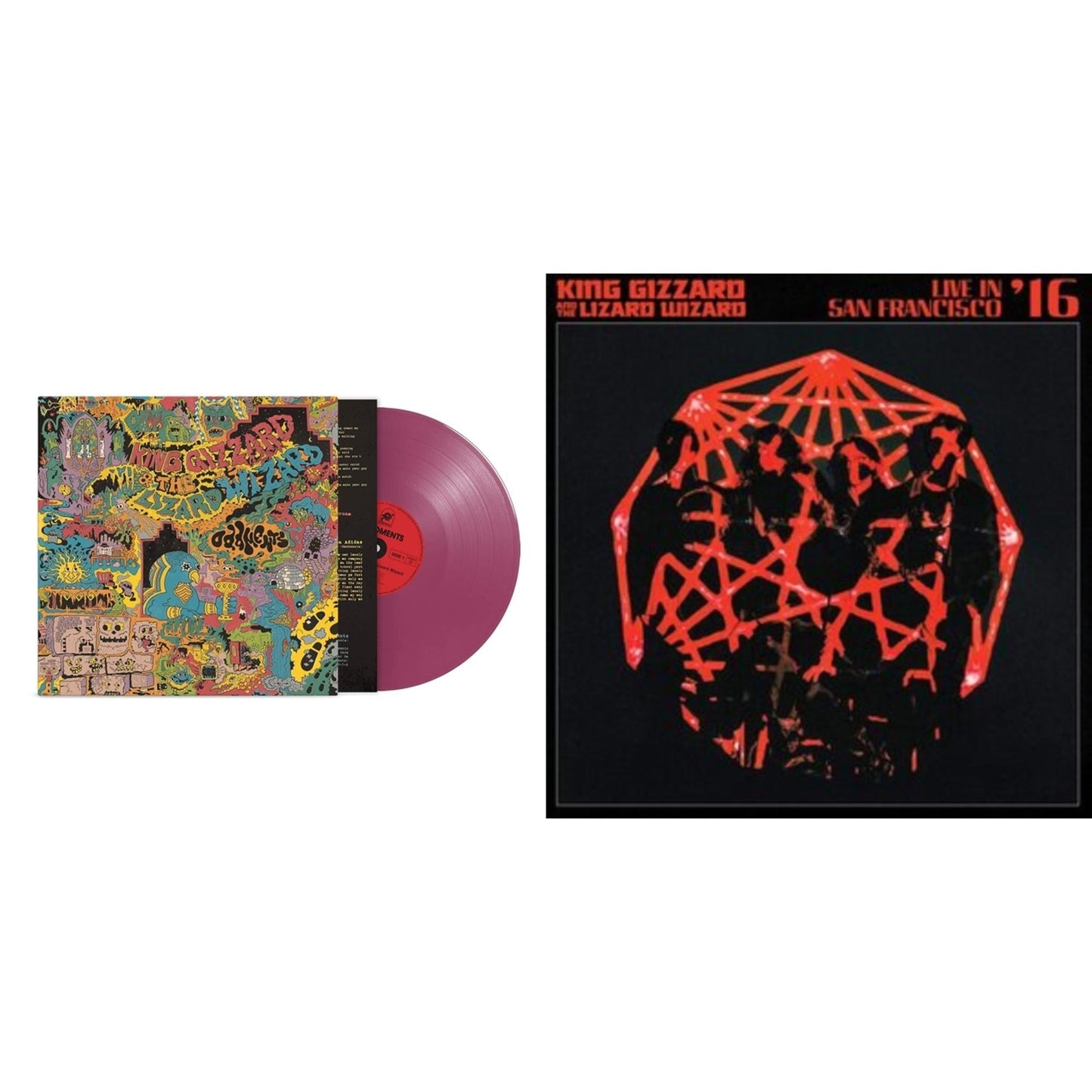 Oddments (Plum LP Vinyl) & Live In San Francisco '16 (Deluxe/2LP/Fog/Sunburst Vinyl)