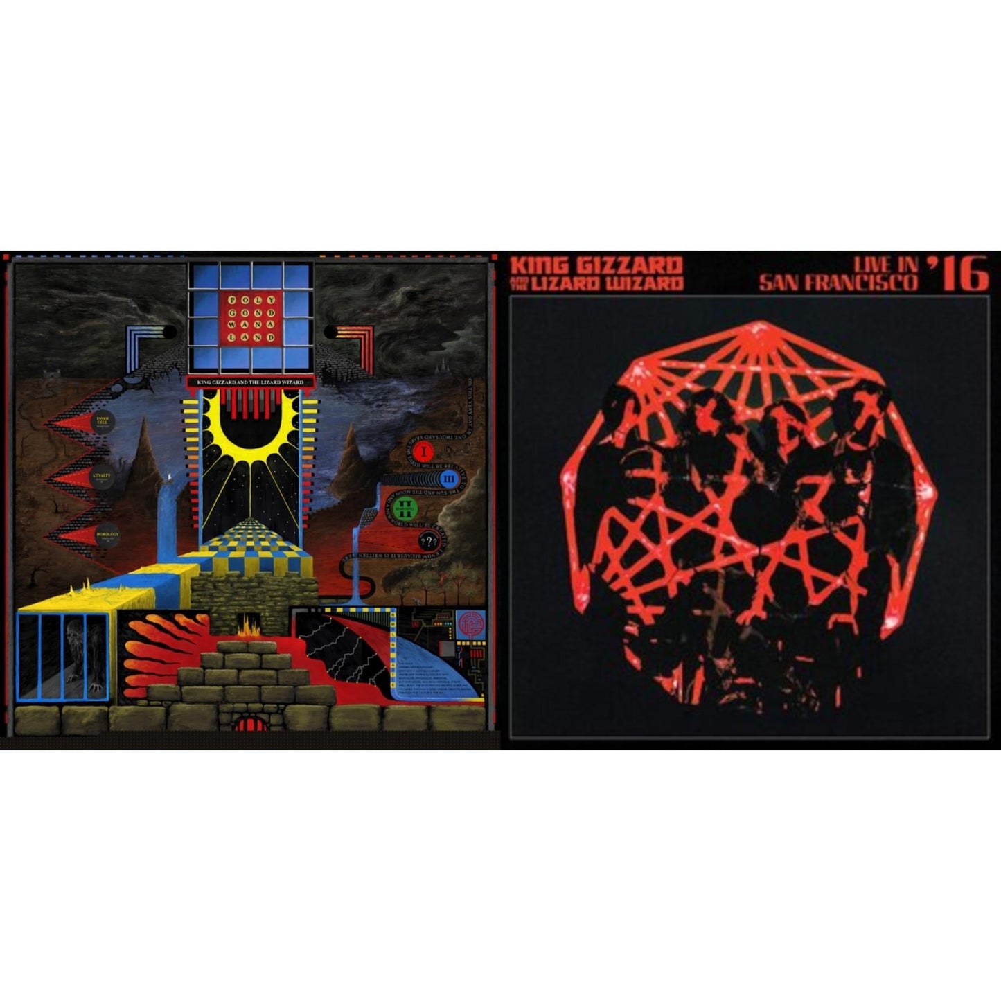 Polygondwanaland & Live In San Francisco '16 (Deluxe/2LP/Fog/Sunburst Vinyl)