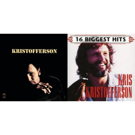 Kris Kristofferson - 16 Biggest Hits & Kristofferson - CD Bundle