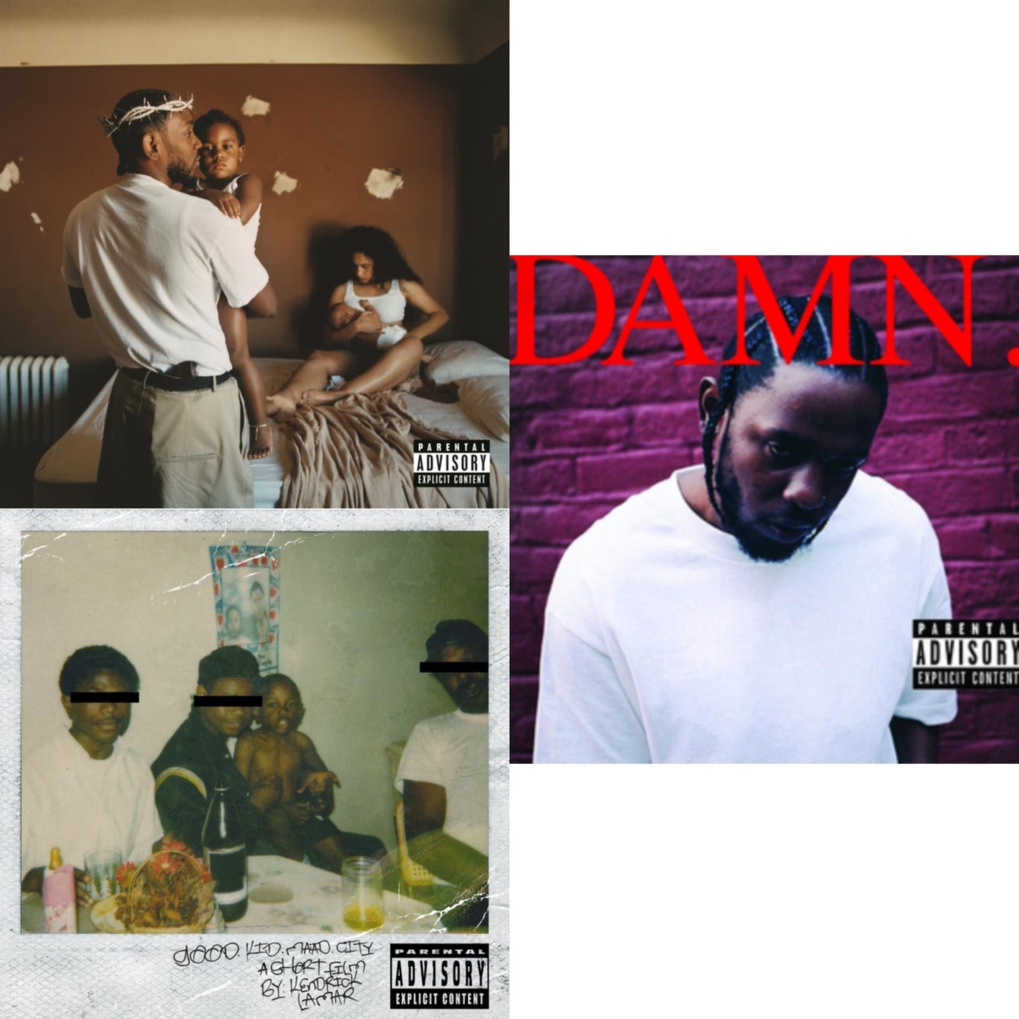 Mr. Morale & The Big Steppers (X) & Good Kid, M.A.A.D City & Damn. (Collectors Edition)