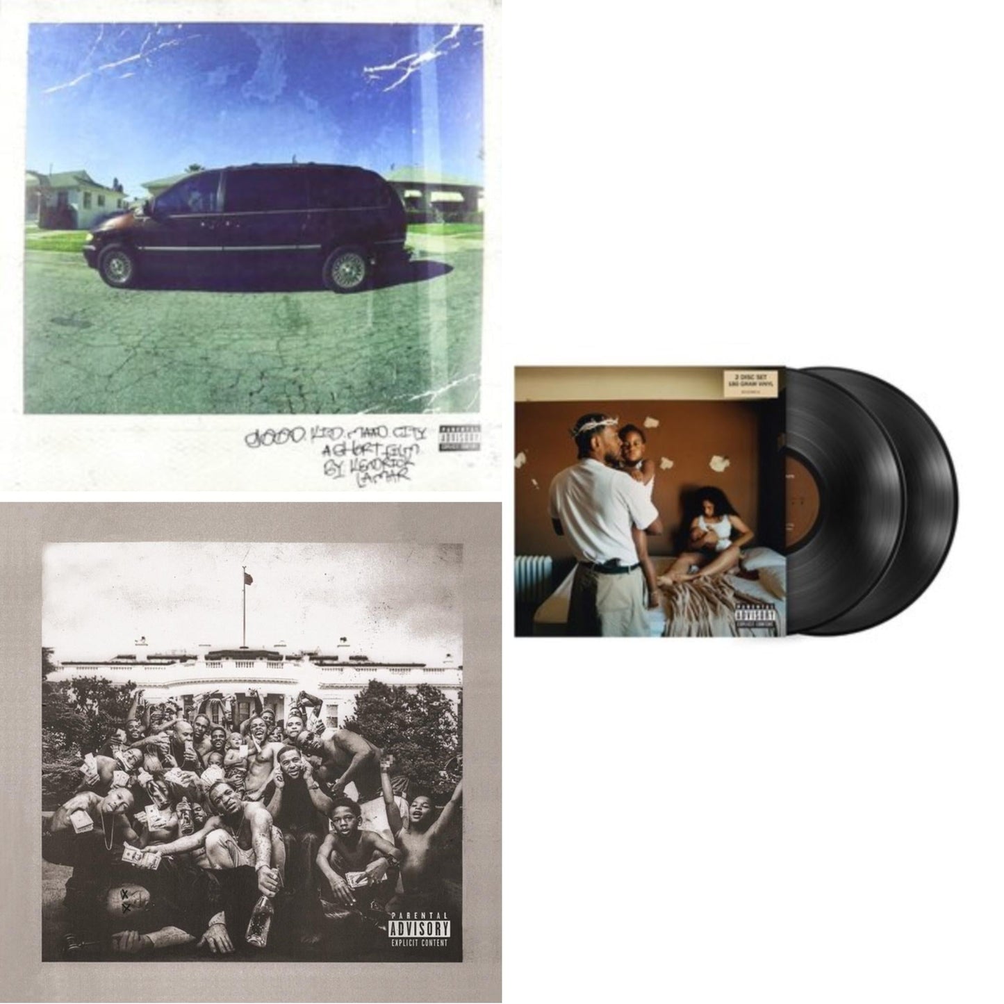 Mr. Morale & The Big Steppers (180G/2LP) & Good Kid, M.A.A.D City & To Pimp A Butterfly