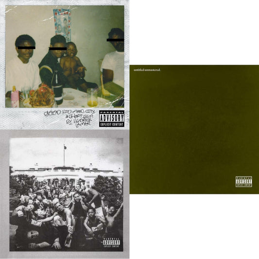 Good Kid, M.A.A.D City & To Pimp A Butterfly & Untitled Unmastered (X)
