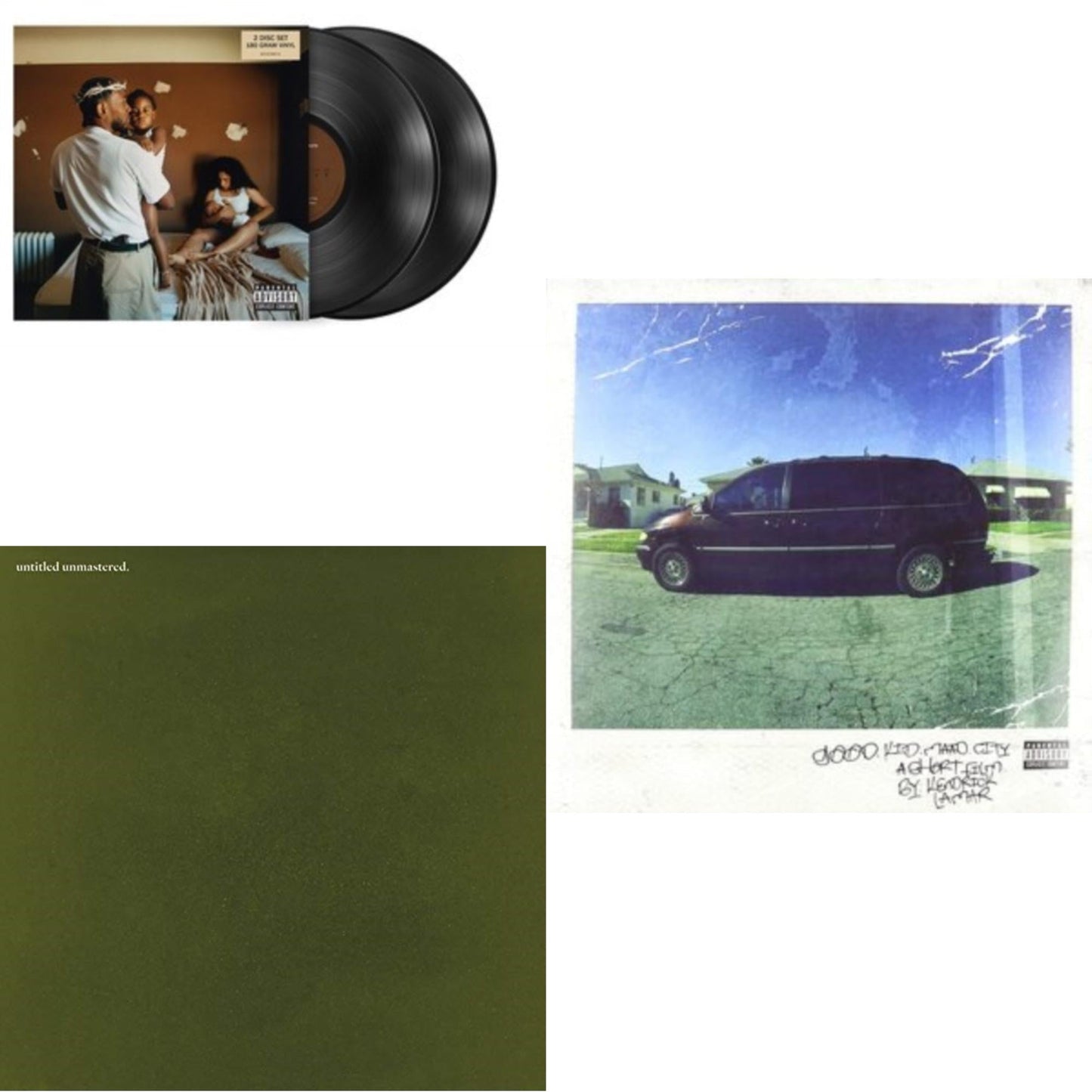 Mr. Morale & The Big Steppers (180G/2LP) & Good Kid, M.A.A.D City & Untitled Unmastered