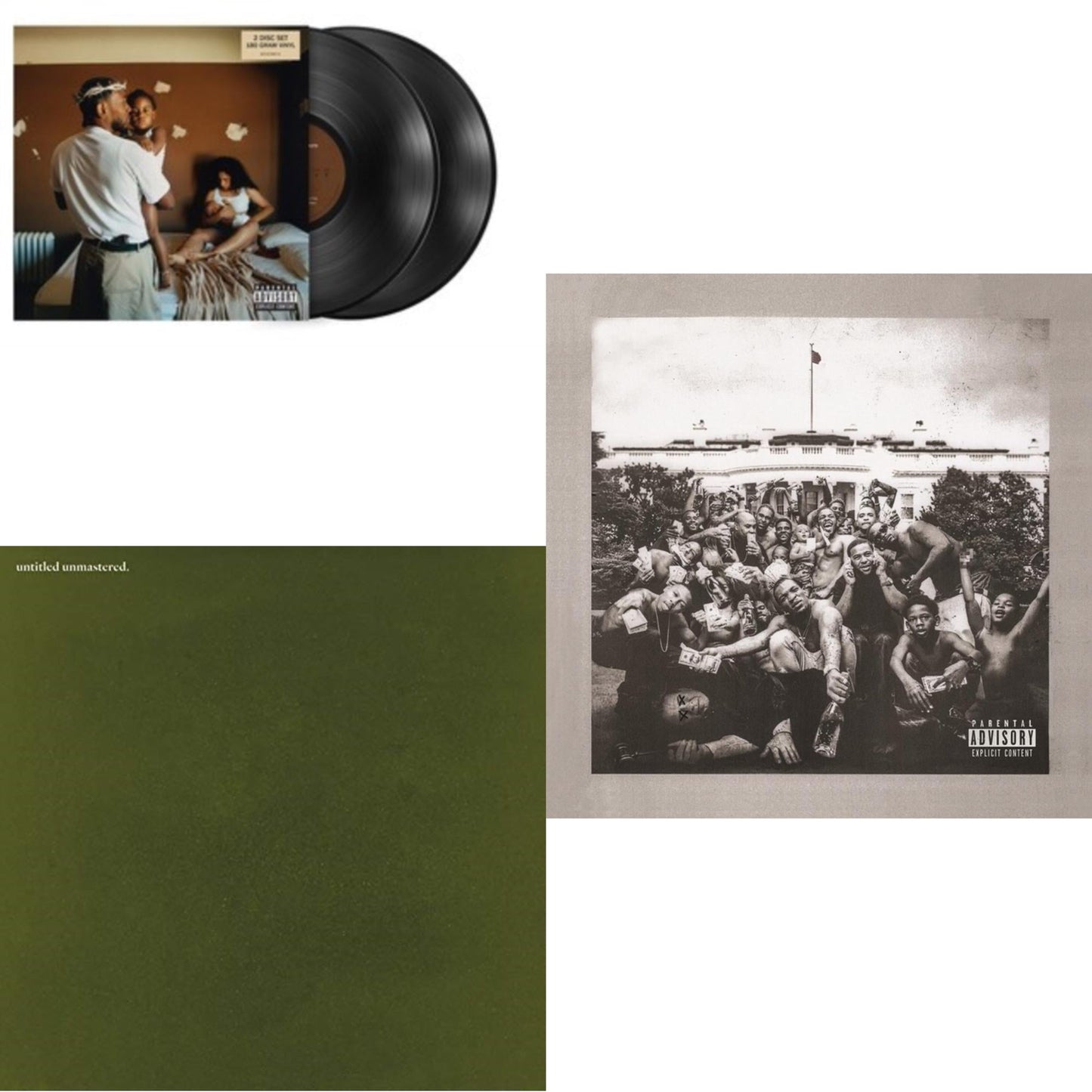 Mr. Morale & The Big Steppers (180G/2LP) & To Pimp A Butterfly & Untitled Unmastered