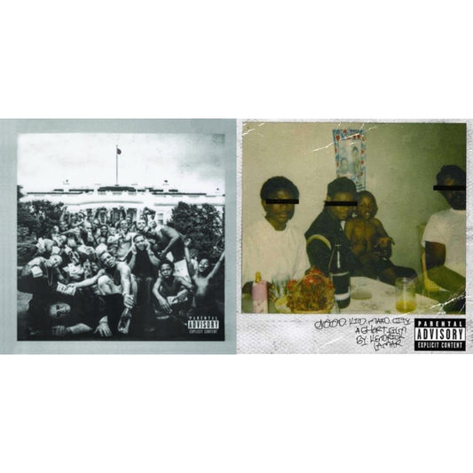 Kendrick Lamar - Good Kid, M.A.A.D City (Remixes) & To Pimp A Butterfly - CD Bundle