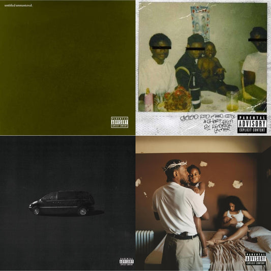 Kendrick Lamar - Mr. Morale & The Big Steppers (X) & Good Kid, M.A.A.D City (X) (10Th Anniversary Edition) & Good Kid, M.A.A.D City (Remixes) & Untitled Unmastered (X) - CD Bundle