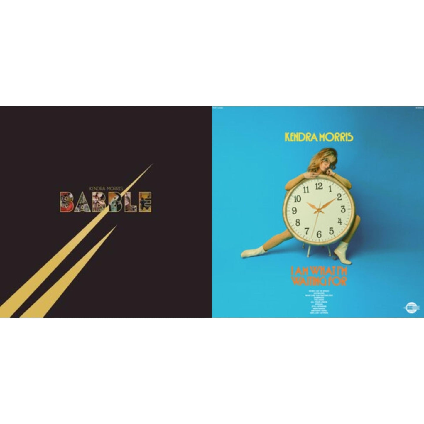 Babble & I Am What I'm Waiting For (Transparent Blue W/ White Swirl LP Vinyl)