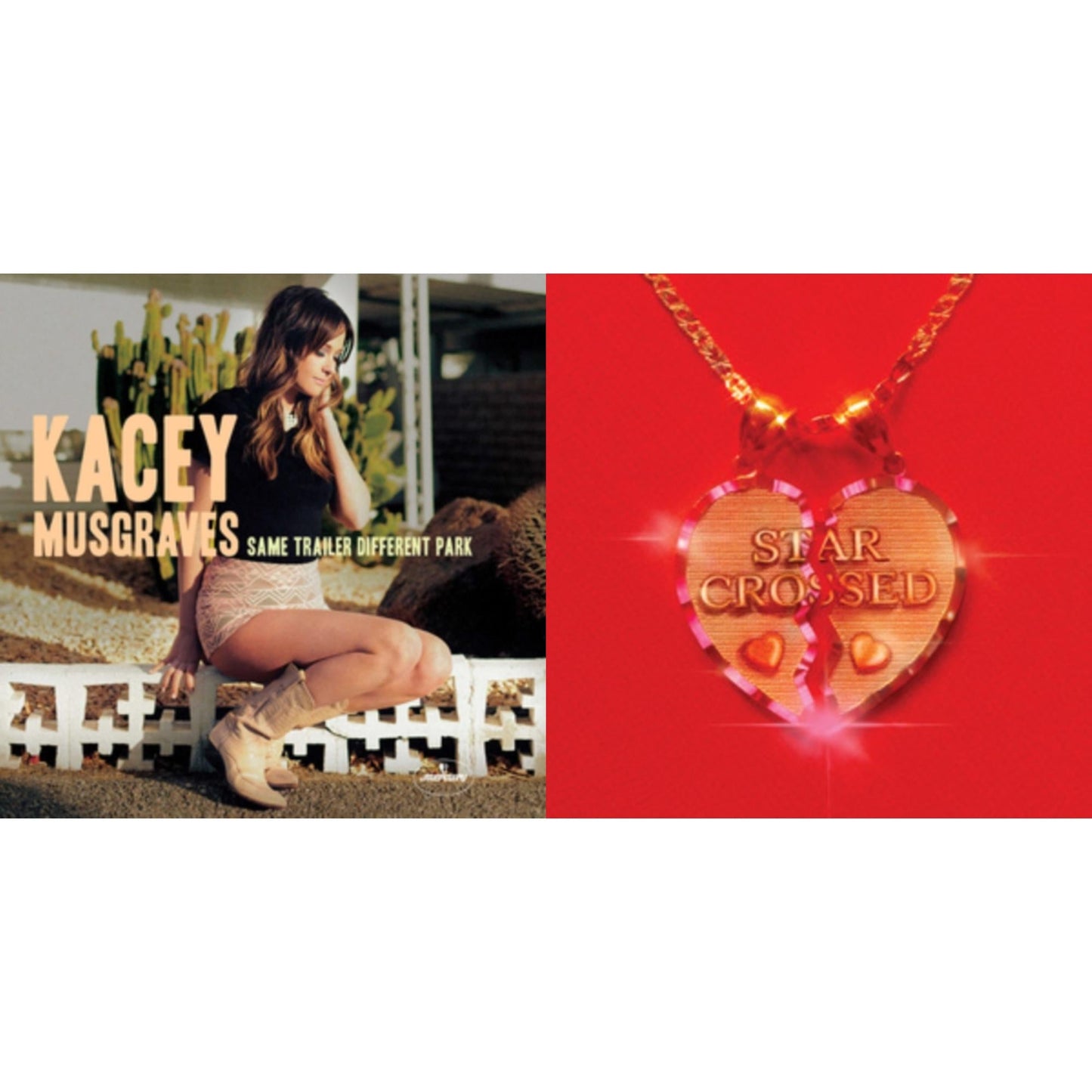 Star-Crossed (Neon Yellow LP Vinyl) & Same Trailer Different Park