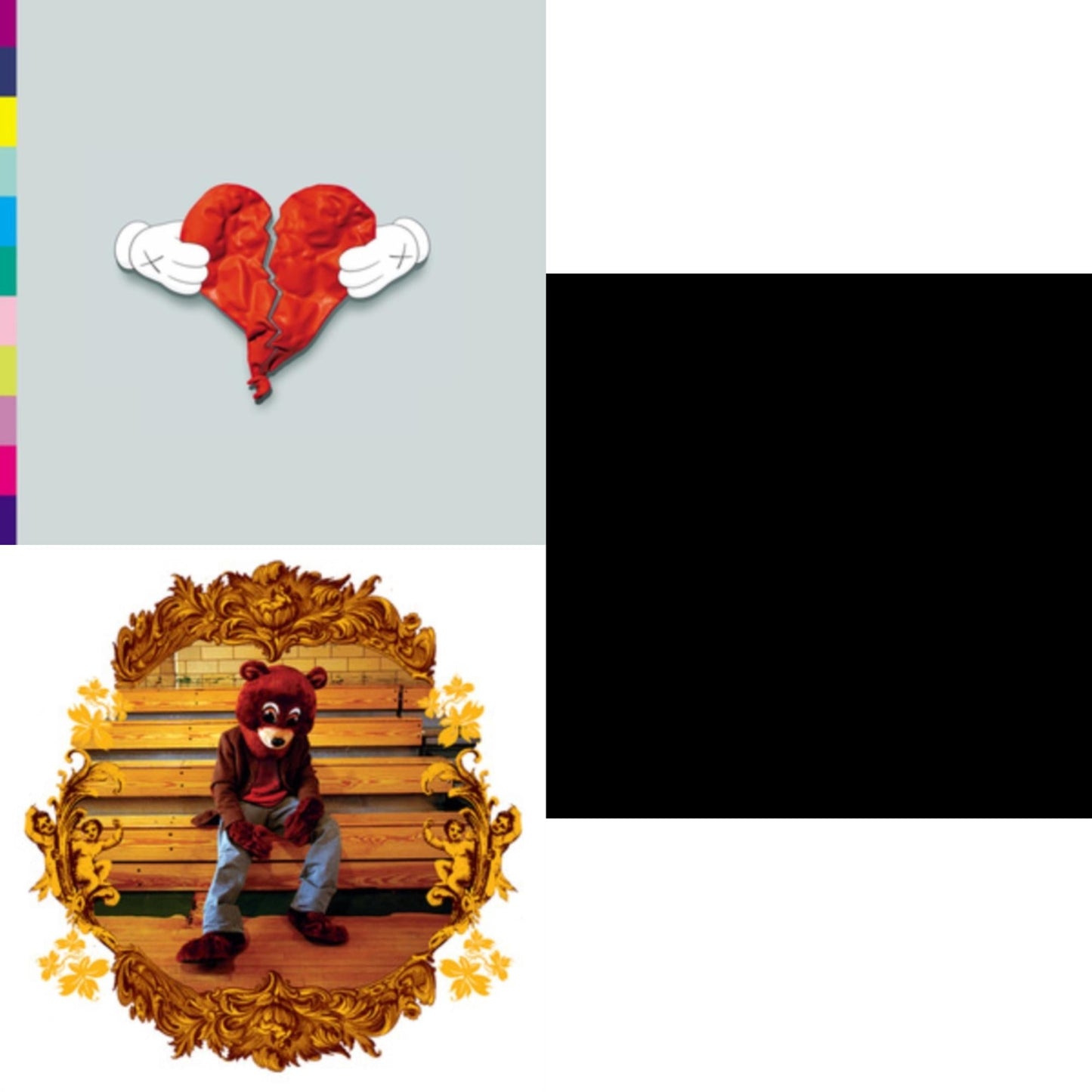 College Dropout & Donda (Deluxe/4LP) & 808S & Heartbreak
