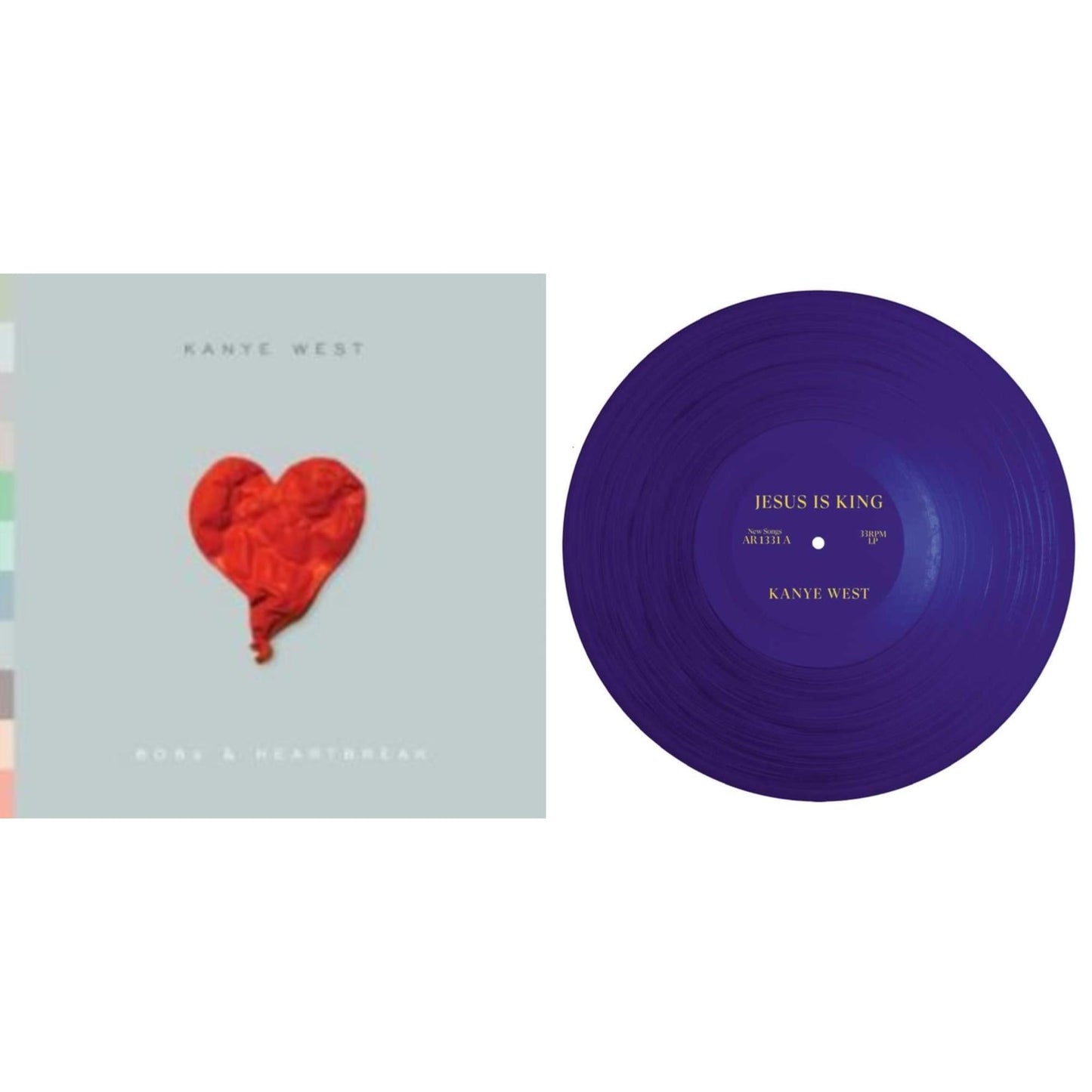 Kanye West - Jesus Is King & 808S & Heartbreak - CD Bundle