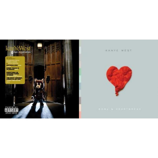 Kanye West - Late Registration & 808S & Heartbreak - CD Bundle