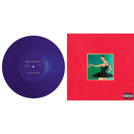 Kanye West - Jesus Is King & My Beautiful Dark Twisted Fantasy - CD Bundle