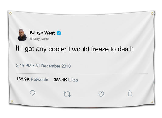 Kanye Cooler Tweet