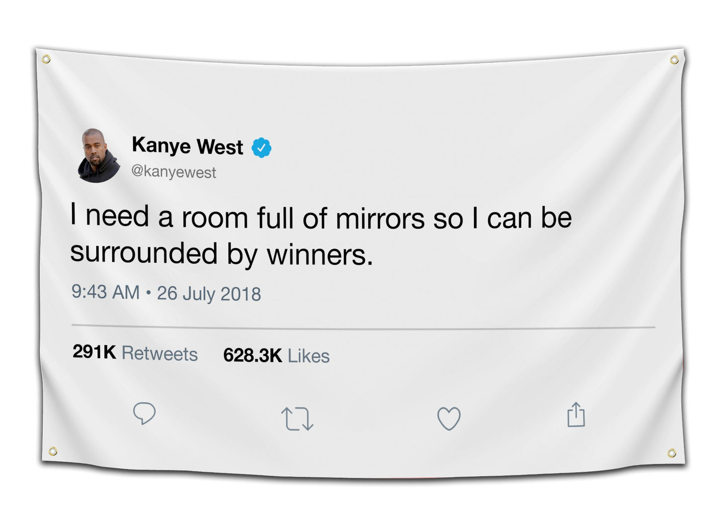 Kanye Mirror Tweet