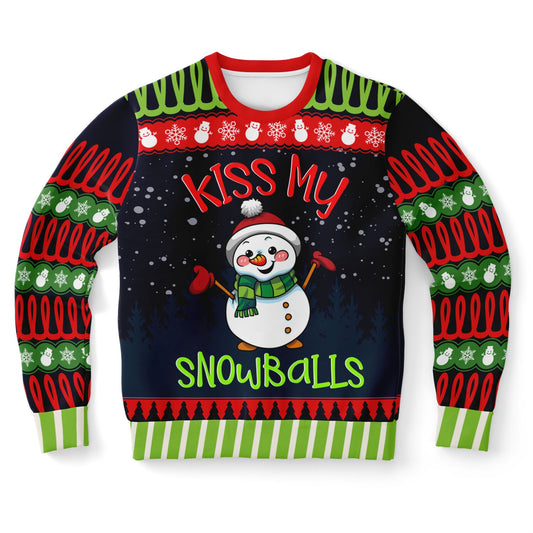 Kiss My Snowballs Christmas Sweatshirt