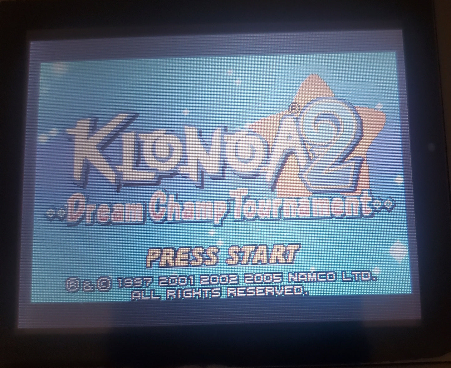 Klonoa 2 Dream Champ Tournament GBA Video Game Boy Advance