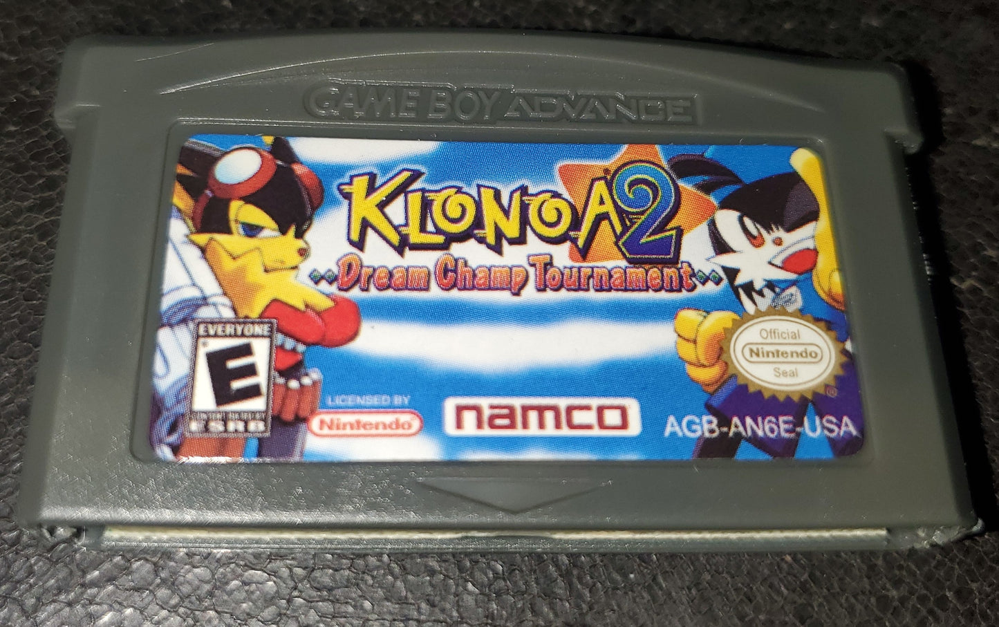 Klonoa 2 Dream Champ Tournament GBA Video Game Boy Advance