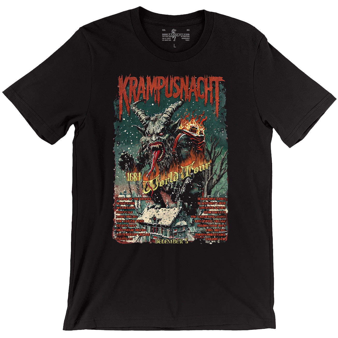 1692 World Tour - Krampusnacht Tee