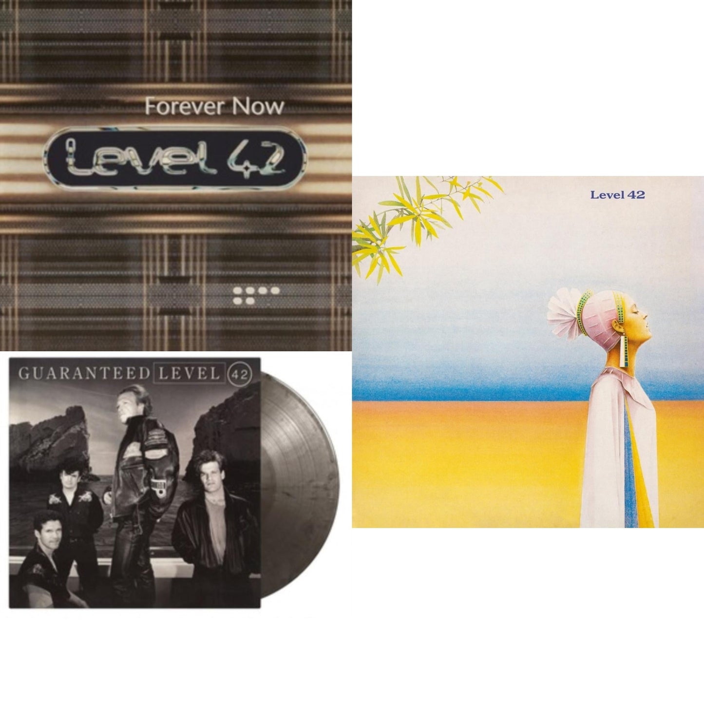 Level 42 & Forever Now (180G) & Guaranteed =Expanded= (Silver & Black Marbled Vinyl/2LP/180G)