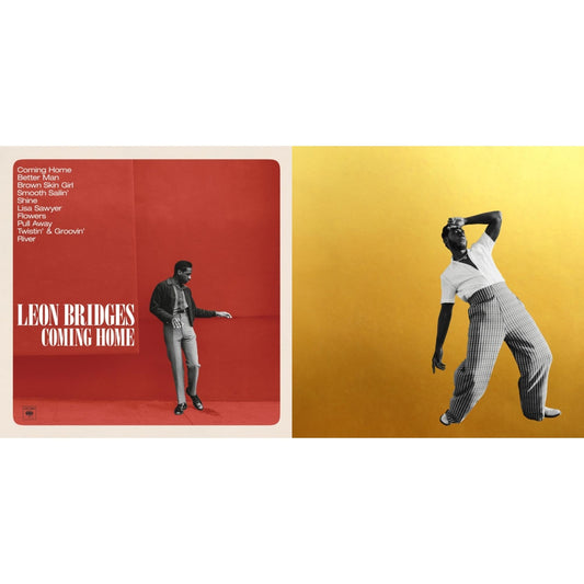 Leon Bridges - Gold-Diggers Sound & Coming Home (180G/Dl Card) - LP Vinyl Bundle