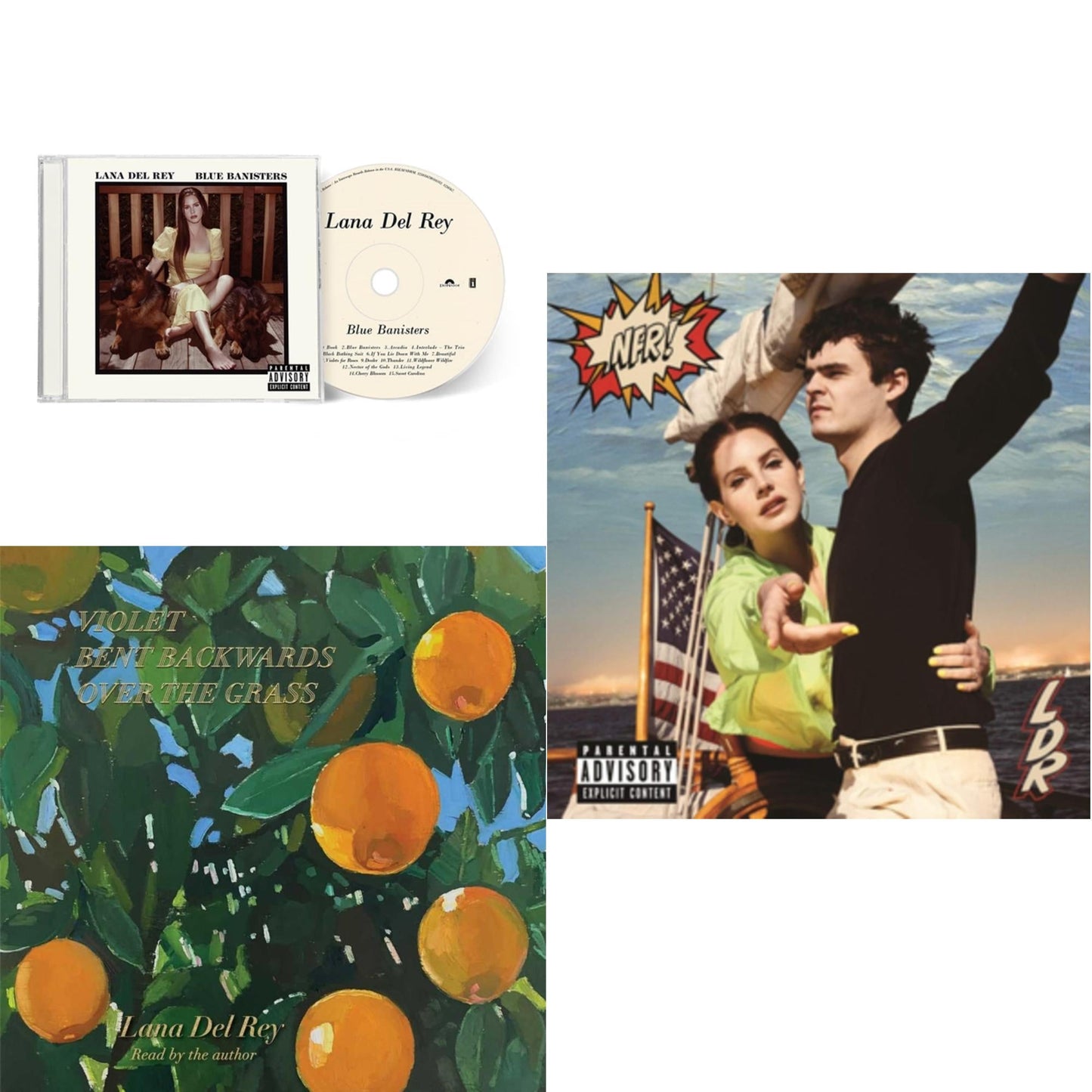 Blue Banisters & Violet Bent Backwards Over The Grass & Nfr!