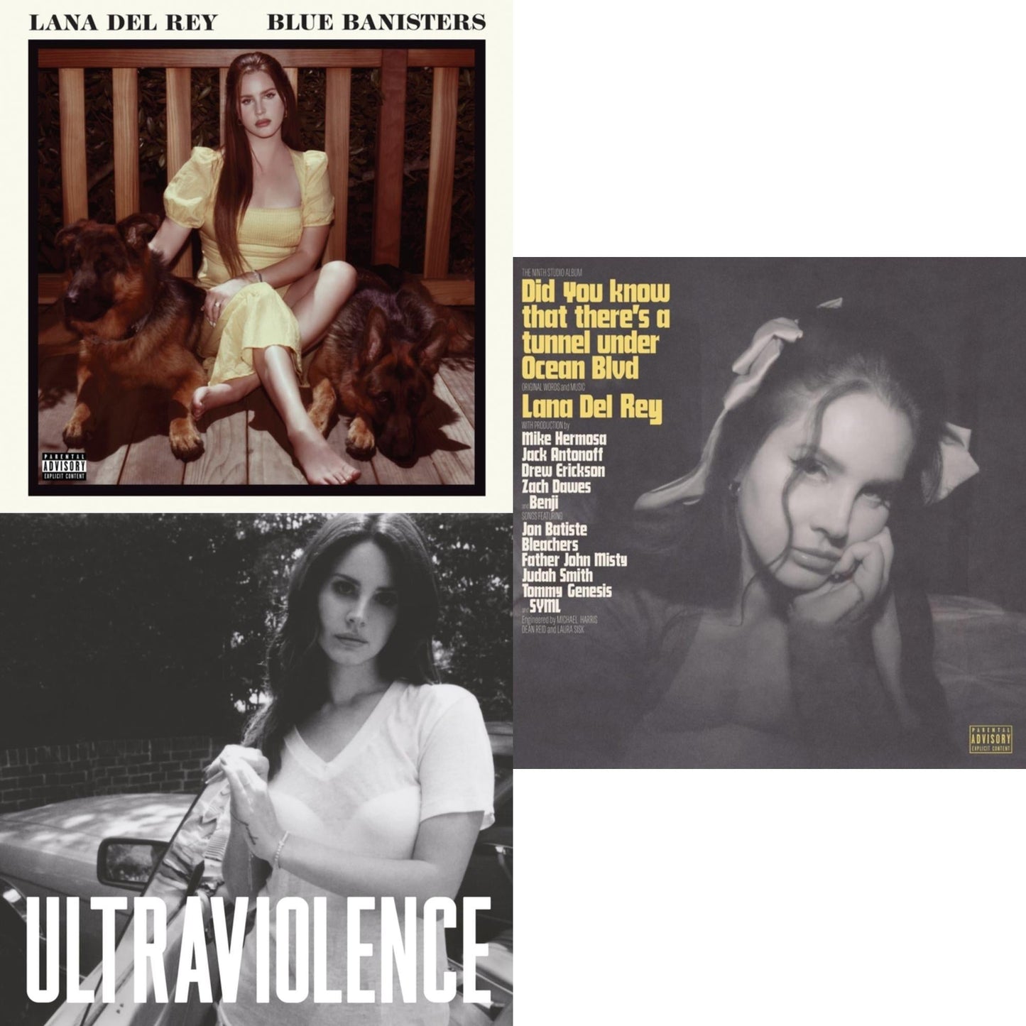 Blue Banisters (2LP) & Did You Know That There’S A Tunnel Under Ocean Blvd (X) (2LP/180G) & Ultraviolence