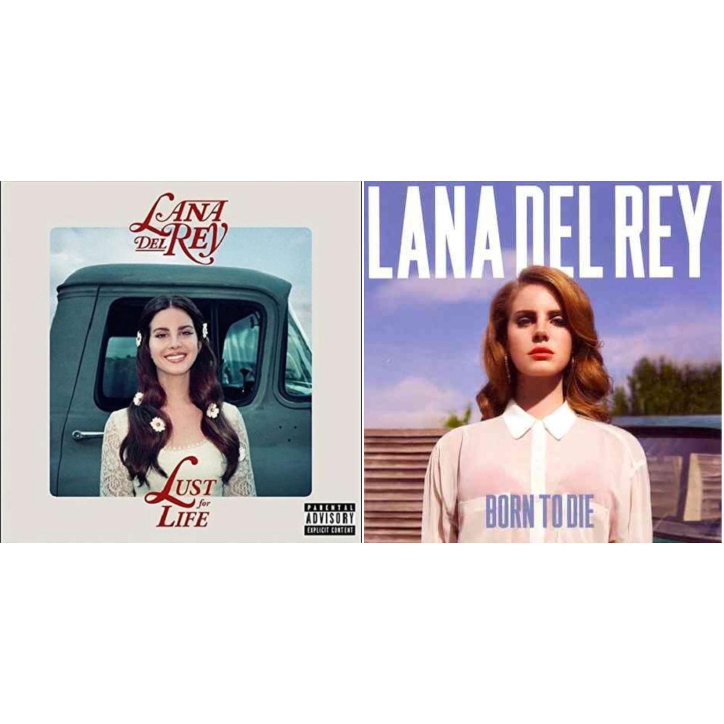 Lana Del Rey - Born To Die & Lust For Life - CD Bundle