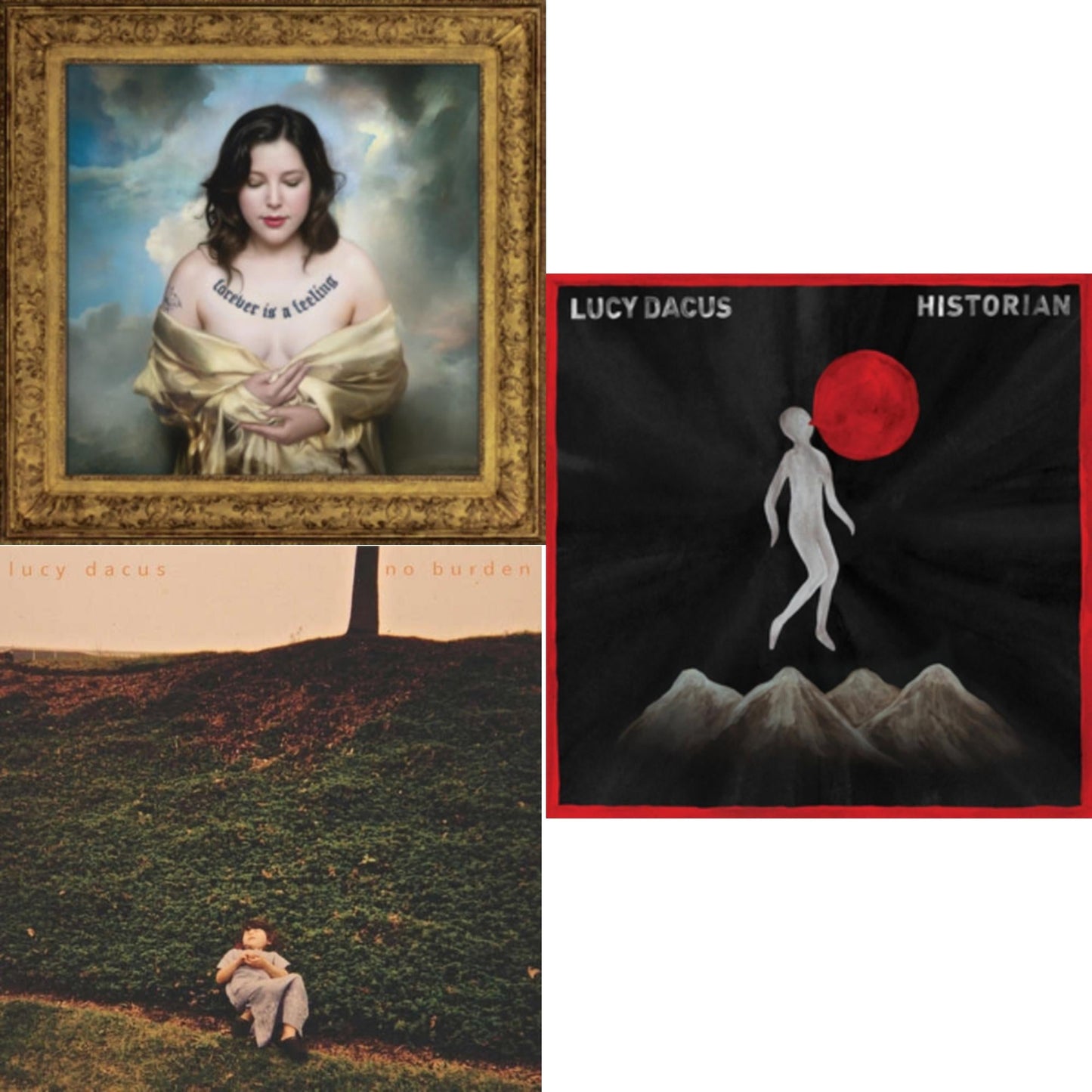 Forever Is A Feeling (Clear LP Vinyl) & No Burden & Historian