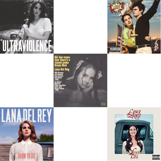 Did You Know That There’S A Tunnel Under Ocean Blvd (X) (2LP/180G) & Nfr! (2LP) & Born To Die & Ultraviolence & Lust For Life