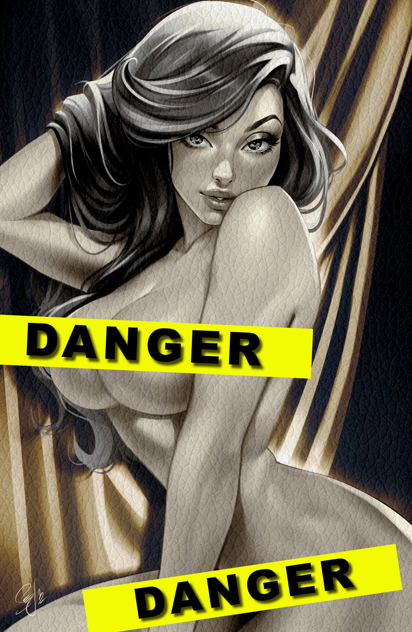 WAIFU CHRONICLES #1 - MAIN ATTRACTION COSPLAY - HOLOFOIL/MAGMA FOIL/LEATHER - by Katya Sinyukhina