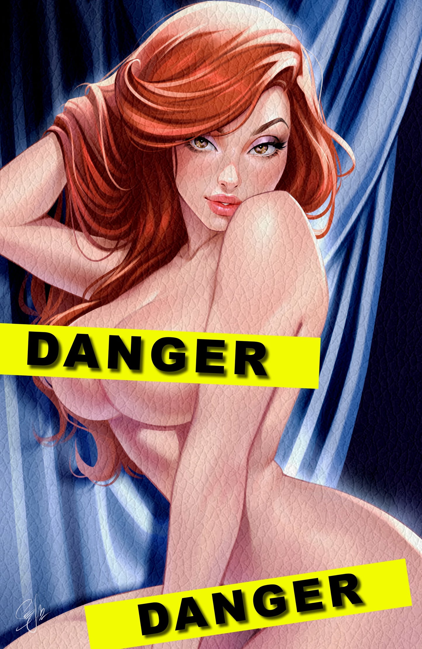 WAIFU CHRONICLES #1 - MAIN ATTRACTION COSPLAY - HOLOFOIL/MAGMA FOIL/LEATHER - by Katya Sinyukhina