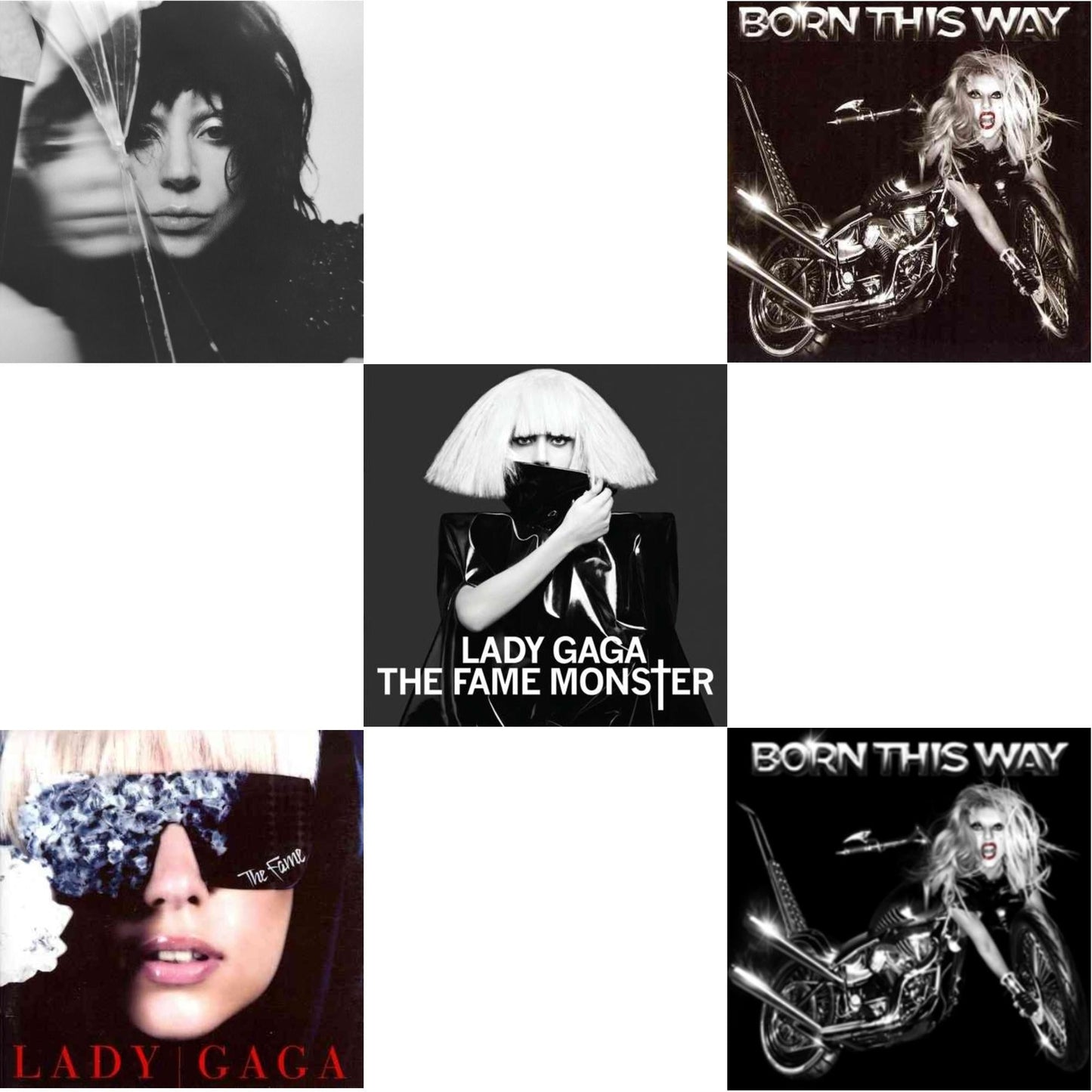 Mayhem & Fame & Fame Monster & Born This Way & Born This Way