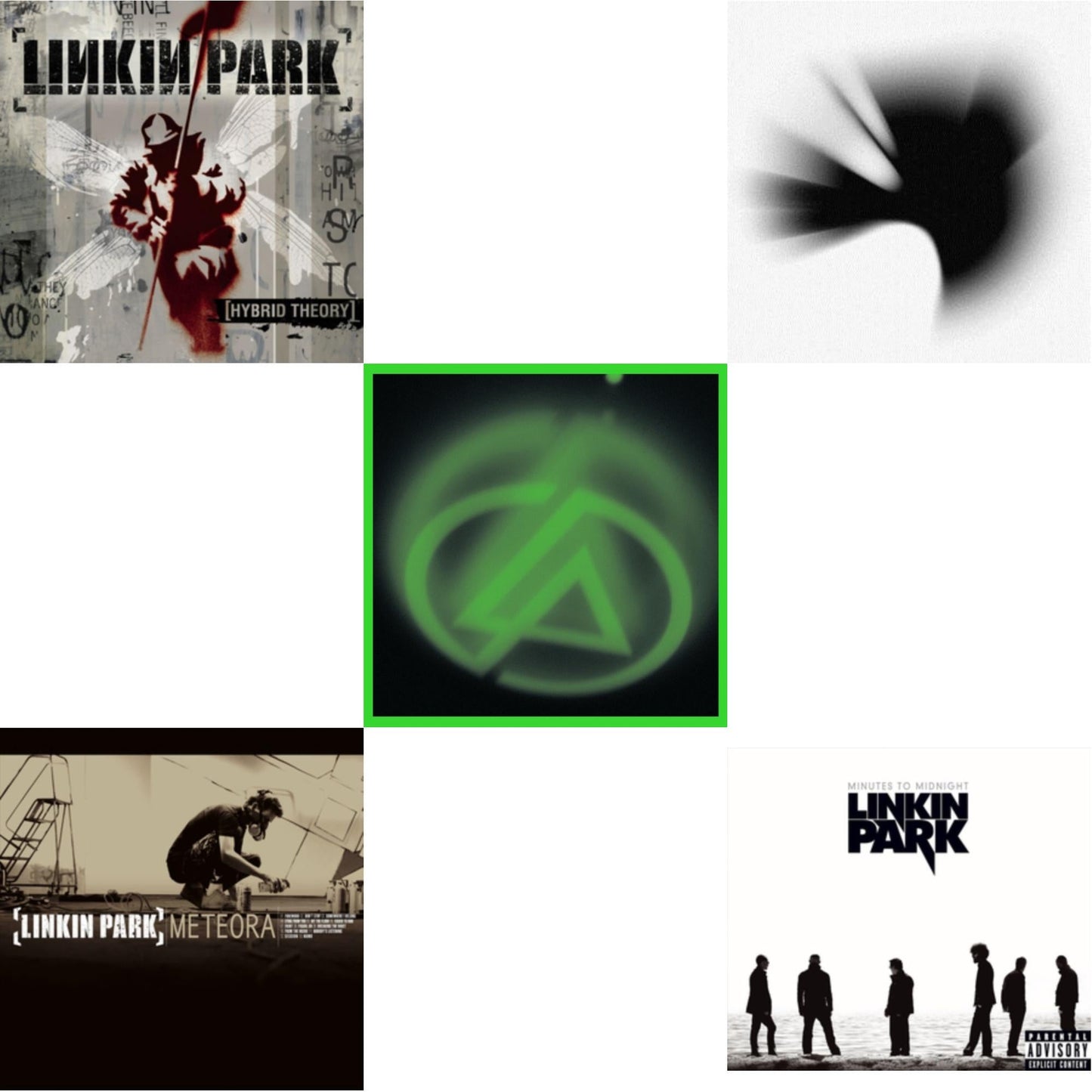 Linkin Park - Hybrid Theory & Meteora & Papercuts & Thousand Suns & Minutes To Midnight - CD Bundle