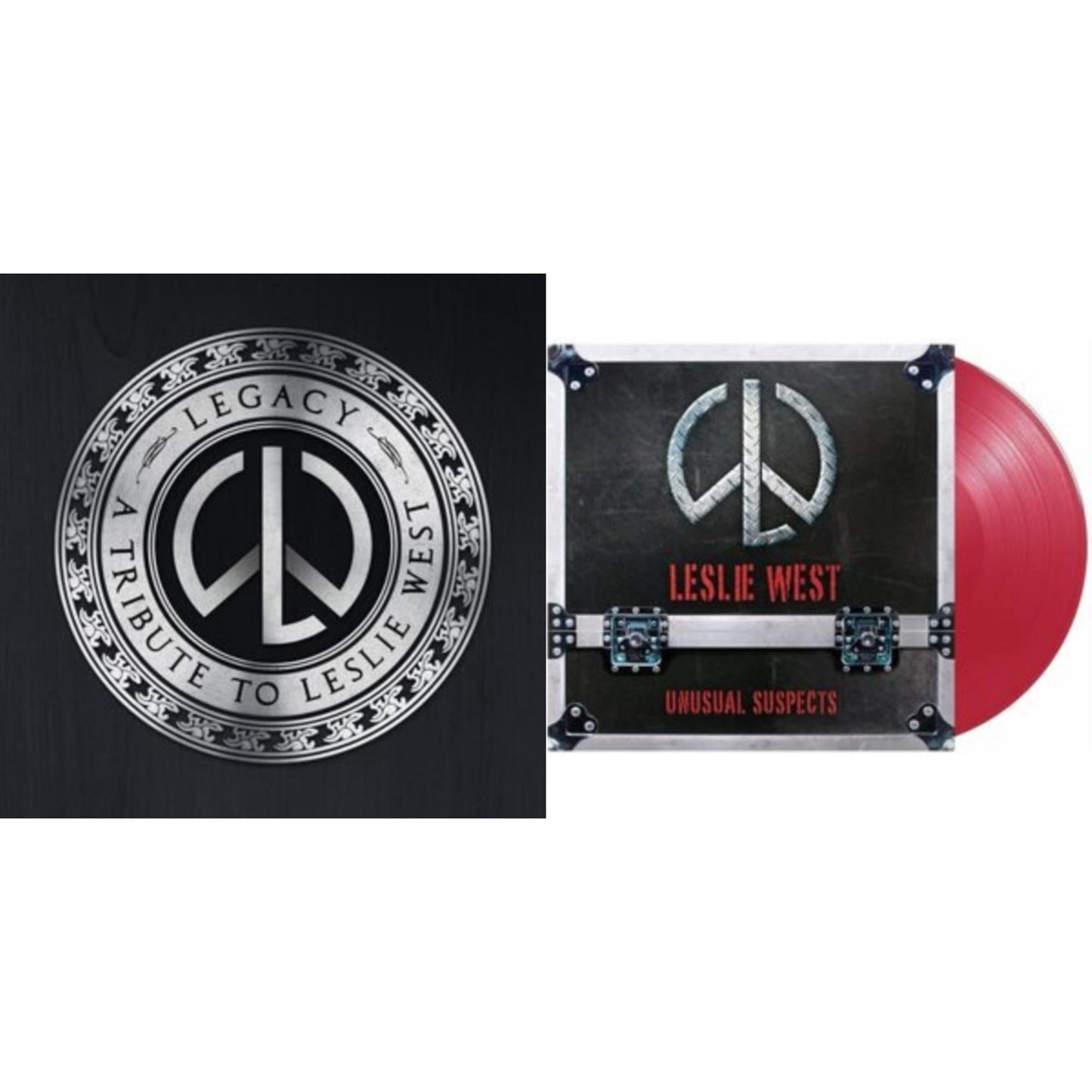 Leslie West - Legacy: A Tribute To Leslie West & Unusual Suspects (Transparent Red LP Vinyl)